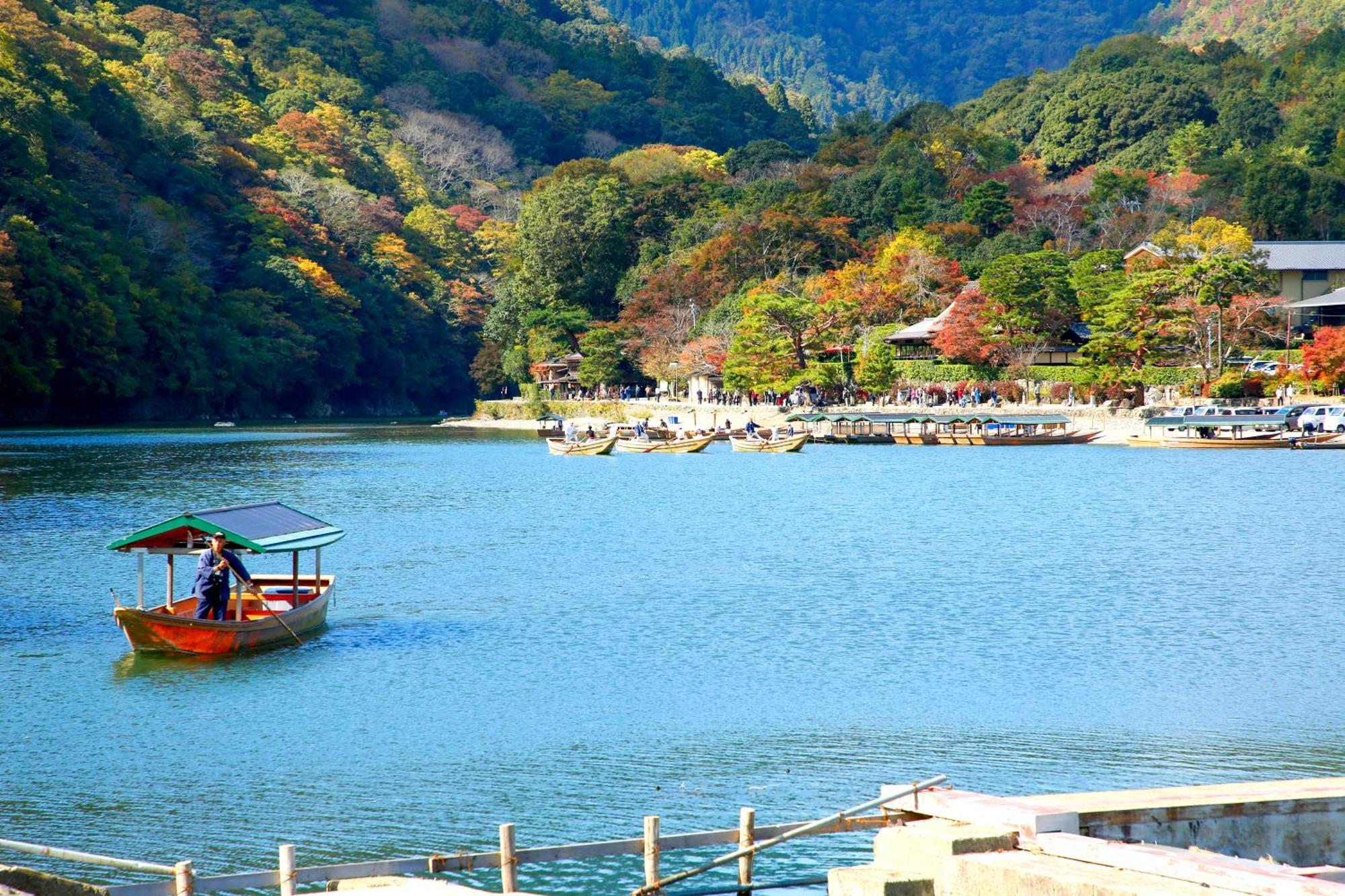 Kyoto Arashiyama Onsen Ryokan Togetsutei Exterior photo