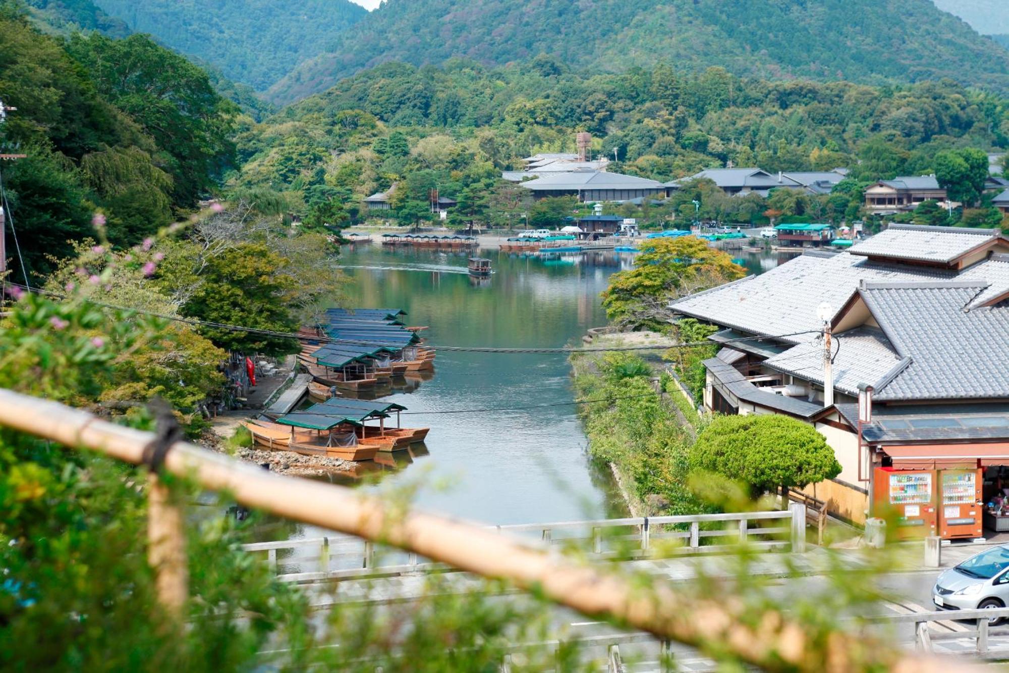Kyoto Arashiyama Onsen Ryokan Togetsutei Exterior photo